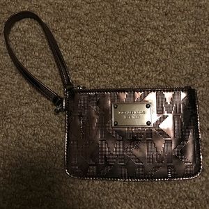Silver Michael Kors Wristlet